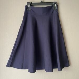 Brooklyn's sz XXS navy flare vintage style mini‎ skirt